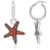 LUXURY MILANO Monorecchino serena in argento con stella marina