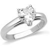 LUXURY MILANO Anello solitario serena in argento con zircone
