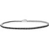LUXURY MILANO Bracciale tennis collezione Tennis Luxury Milano in argento con zirconi neri 2mm. Scegli tra le misura disponibili