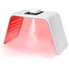 IeBilif Terapia della luce rossa per viso, lampada per terapia della luce rossa per viso e corpo, macchina per terapia a LED con funzione di nebbia, uso domestico e salone