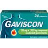 RECKITT BENCKISER H.(IT.) SpA Gaviscon 24 Compresse Masticabili Gusto Menta 250mg+133,5mg