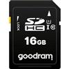 Goodram 16GB Scheda SD Goodram Class 10 UHS I [SFGODSDG16S1A00]