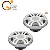 Hertz HMX 6.5-S-LD-SW Coppia Coassiali Marine Silver White LED Griglia Sport