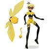 Bandai - Miraculous Ladybug - Mini bambola Queen Bee - Bambola articolata di 12 cm e accessori - action figure di supereroe - P50405