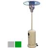 Syntesy Stufa a Gas con Bombola GPL da Esterno Infrarossi Fungo Riscaldante Potenza 13 kW colore Bianco - PH01-S