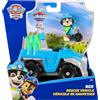 Spin Master Paw Patrol, veicolo di salvataggio dinosauri di Rex, veicolo giocattolo con action figure da collezione,Spin Master,Eta 3+