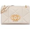 Love Moschino JC4041PP1MLC0110, Borsa A Spalla Donna, Avorio, Unica