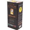 Le Fascine RISERVA ORO - Olio Extravergine Di Oliva 100 % Italiano Estratto A Freddo In Latta Da 5 Litri 100% Monocultivar Provenzale