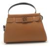 Armani Exchange Essential, Susy, Square Logo, Maniglia Superiore M da Donna, Whisky, One_Size