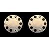 mabi automotive parts 2 x coperture esterne in acciaio inox 22.5 per 10 borchie universali per camion Mercedes Renault (per Renault)