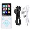Garsent Lettore MP3 portatile da 8 GB, 1.8 pollici Bluetooth 4.2 Radio FM Lettore audio digitale Lettore musicale MP4 con altoparlante Registratore vocale, con auricolare, supporto fino a 32 GB(bianco)
