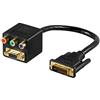 Goobay cavo DVI a VGA e RGB