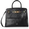GUESS Cristina Medium Satchel, Borsa Donna, BLA, Unica