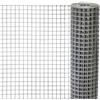 Windhager Rete metallica zincata per lepri, porcellini d'India o galline, rete metallica 2,5 x 0,5 m, larghezza maglie 12,7 mm