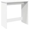vidaXL Scrivania Bianca 80x40x75 cm in Legno Multistrato