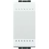 Pulsante 1p 10a no 1 modulo living light BTICINO N4005N
