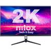 NILOX NXM272KD11 Monitor 27" 2K 165Hz HDMI DP USB