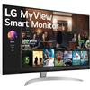 LG 32SQ700S-W Monitor intelligente 32" 4K 2xHDMI USBc MM