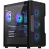 Endorfy Case computer desktop ATX Endorfy Regnum 400 ARGB Nero