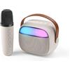 Cellularline Speaker Mini Karaoke 5W - Bianco