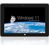 SZTPS Tablet PC Windows con tastiera, touch screen da 25,65 cm (10), Windows 11, processore N4020C, 6 GB RAM + 64 GB di memoria, batteria da 5000 mAh