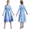 DISGUISE 158419N-EU - Costume da Elsa Basic Plus per adulti (Eu) Frozen, da donna, multicolore, S