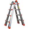 marchetti Scala telescopica Squadra - 8+8 gradini - alluminio - Marchetti