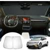 GAFAT [Upgrade] GAFAT Compatibile con Renault Megane E-Tech 2022-2025 2026 Parasole per Parabrezza interno, Accessori Megane ETech Protezione Solare Parabrezza, Raffreddamento, Protezione UV