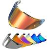 PSLER Visiera per Casco per K6 K6s - Visiera Colorata Accessori per Casco da Moto Ricambio per K6 K6s(Aurora Rosso Trasparente)