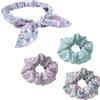 Disney Marie Set di Bellezza per Ragazza, Include 1 Bandana, 3 Elastici per Capelli, Accessori per Capelli Aristogatti per Bambina, Regalo per Ragazze (Blu)