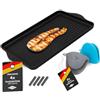 MaxxGoods Piastre grill a induzione MaxxGoods Eurolux (grande metà/metà)