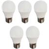 Provance 5 lampadine a LED a goccia, E27, 3 W, ricambio per 25 W, 250 lm, 3000 K, 230 V