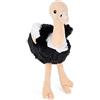 Zappi Co Animale di peluche per bambini, perfetto e morbido, compagno di gioco per bambini, 12-15 cm, struzzo