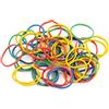 D.RECT Fascia Elastica 1.5x1.5mm 1/2 Circonferenza 40mm | Fascia Elastica per la Casa, il Lavoro, L'ufficio | Riutilizzabile, Durevole | Sacchetto Stabile da 1kg | Colori Misti