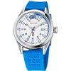 Nautica Men's Quartz Silicone Strap, Blue, 20 Casual Watch (Model: NAPHBS120)