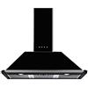 Smeg Cappa da cucina Modello Parete 100 cm Tipo Aspirante Nero - KT100BLE Victoria