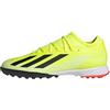 adidas Unisex - Adulto X Crazyfast League Turf Boots, Solar Yellow/Core Black/Cloud White, 46 EU