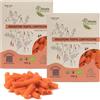 Monte Monaco - BIPACCO Pasta di legumi 100% Farina di Lenticchie rosse Biologica, pasta proteica e naturalmente senza glutine, 3 monodose da 65gr (Rigatoni)