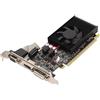 Goshyda Scheda Grafica GT730, Scheda Video per Giochi PC GDDR3 da 2 GB a 64 Bit, DVI I, Uscita HDMI VGA, PCI EXPRESS 2.0 16X con Ventola Singola per Ufficio e Giochi (GT730 2 GB GDDR3)