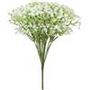 Eymobad Gypsophila - 20 fiori artificiali bianchi Gypsophila artificiali fiori bianchi Gypsophila artificiali fiori bianchi Gypsophila artificiali Gypsophila per bouquet da sposa
