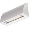 ledscom.de Lampada da parete LED/luce per scale SEGIN per esterni, IP54, piatta, downlight opaco, angolare, 3,8 W, 265lm, bianco caldo