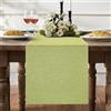 BonBotimen Runner da Tavolo Verde Chiaro Fattoria in Juta Runner da Tavolo Rustico Verde per la Decorazione di Tavoli Feste Festival Matrimoni Uso Quotidiano 30x180 cm