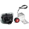 ELNLE Kit accenditore elettronico di ricambio per barbecue Weber Q1200 Q220 80475, kit di accensione di ricambio per barbecue a gas, con manopole anteriori del bruciatore