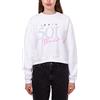 Levi's - Felpa Donna Relaxed Crop con Logo 501 - Taglia M