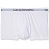 Emporio Armani 2-Pack Boxer Pure Cotton, Boxer, Uomo, Bianco (White/White), L