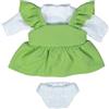 Miniland - Vestiti per Bambola da 38 cm, Accessorio di Abbigliamento per Bambole, Vestito e Maglietta Mezza Stagione