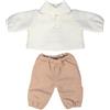 Miniland - Vestiti per Bambola da 38 cm, Accessorio di Abbigliamento per Bambole, Maglione e Pantaloni Mezza Stagione