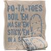LOGOVISION Lord Of The Rings The Taters Coperta super morbida al tatto setoso - 152 x 127 cm