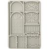 Stamperia - Silicon Mould A5 for Scrapbooking, Bullet Journals and More, Non-Stick, Suitable for Air-Dry Clay, Resin and More, Perfect for Crafts and Gifting (Favourites Refresh, Fence and Door)