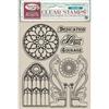 Stamperia - Acrylic Stamp for Scrapbooking, Albums, Card Making, and Bullet Journalling, Transparent, Long Lasting, Easy to Clean, Perfect for Crafts and Gifting (Master of Magic, Gothic Elements)